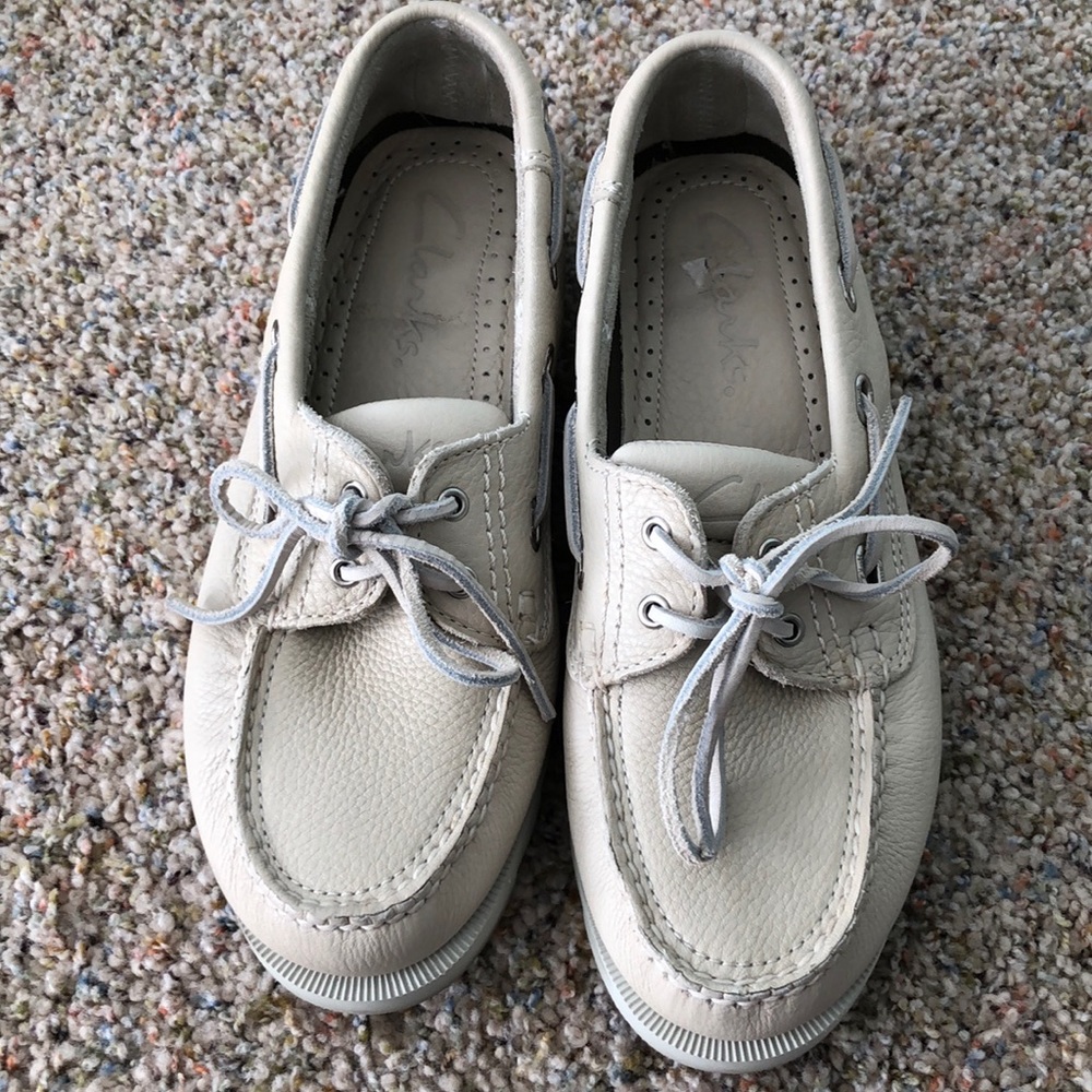 Clarks men’s boat shoes 9.5